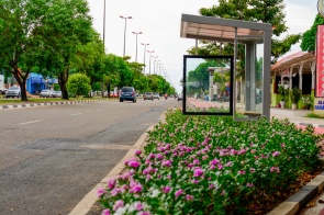 Empresas podem se credenciar para utilizar espaços em abrigos de ônibus para publicidade