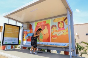 Fazendo a diferença - Moradora do 13 de Setembro cuida e enfeita com flores abrigo de ônibus em Boa Vista