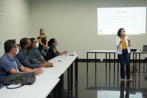  Conselheiros Tutelares de Boa Vista participam de roda de conversa sobre primeira infância