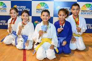Atletas da Escolinha da Vila Olímpica conquistam medalhas em Manaus