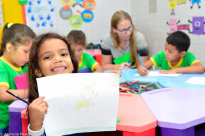 Crianças são as primeiras a dar sugestões para a elaboração do Plano Municipal da Primeira Infância