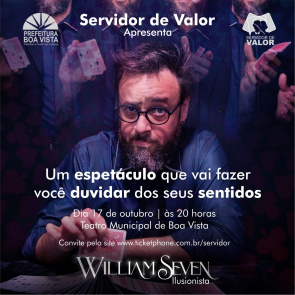 Dia do Servidor  -  Prefeitura promove espetáculo de mágica dedicado aos servidores municipais