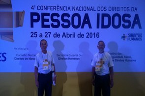 Integrantes do Cabelos de Prata participam pela primeira vez da Conferência Nacional dos Direitos da Pessoa Idosa