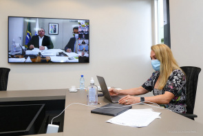 Coronavírus - Teresa participa de reunião com ministro da Saúde sobre medidas para Boa Vista