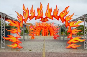 Boa Vista Junina 2019 - Estrutura do Maior Arraial da Amazônia já está 80% concluída