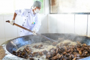 Comunicado - Maior paçoca do mundo será servida neste sábado