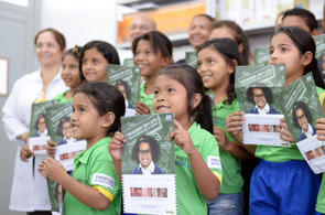  Cerca de 600 alunos são atendidos na Campanha contra Hanseníase, verminoses e Tracoma