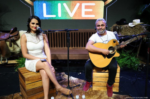 Balada sertaneja faz a alegria dos internautas em mais uma edição da "Live do Bem"