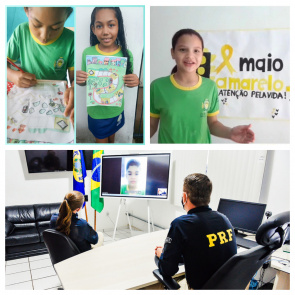 Festival Estudantil - Alunos de Boa Vista aprendem boas noções de trânsito através de projeto educativo