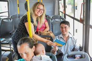 ‘Agente Gente Boa’ - Ação da Emhur orienta usuários sobre o papel dos agentes de transporte em Boa Vista