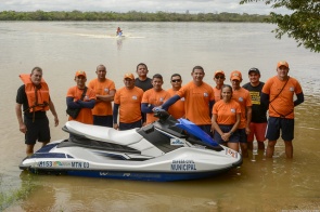 Embarcações -  Servidores de Boa Vista participam de treinamento da Marinha do Brasil