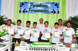 Adolescentes do Dedo Verde se formam em agentes educadores ambientais