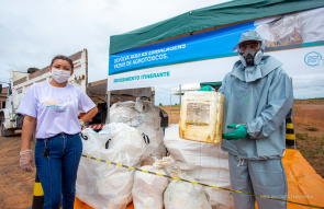 Prefeitura e entidades parceiras recolhem embalagens de defensivos agrícolas na área rural de Boa Vista