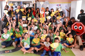 Maio Amarelo - Alunos da zona rural de Boa Vista recebem dicas de segurança no trânsito