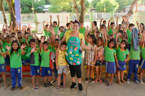 Educação Inclusiva -  Projeto de leitura integra alunos da educação especial em escola de Boa Vista