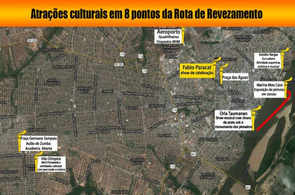 Veja a programação cultural da passagem da Tocha Olímpica por Boa Vista 