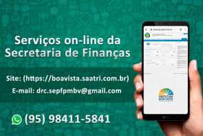 Comunicado - Secretaria Municipal de Finanças disponibiliza  WhatsApp para atendimento aos contribuintes