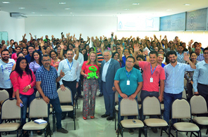 Prefeita participa de palestra do programa Servidor de Valor para motivar funcionários