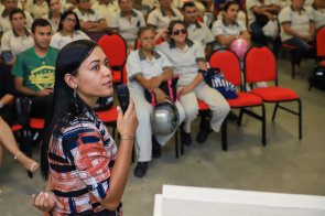 COVID-19 - Trabalhadores de limpeza das unidades básicas de saúde aprendem medidas de prevenção contra o novo coronavírus