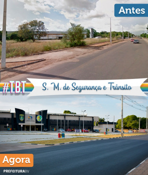 #TBT - Antigo prédio abandonado deu lugar à nova sede da Segurança Urbana e Trânsito em Boa Vista