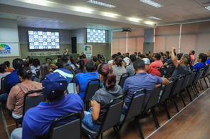 Jogos dos Servidores - Atletas conhecem regulamento e se preparam para competições   