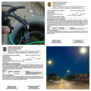 Prefeitura registra boletins de ocorrência por furtos de cabos elétricos em Boa Vista: prejuízo de R$ 33 mil