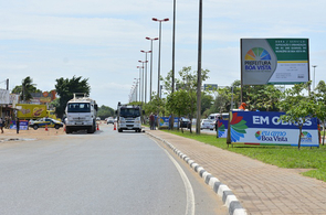 Avenida das Guianas recebe obras de duplicação e urbanização