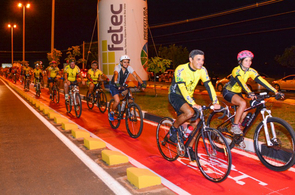 Prefeita Teresa Surita inaugura mais um trecho de ciclovia em Boa Vista