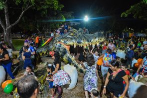 Brincadeiras, competições esportivas e shows musicais marcam fim de semana em Boa Vista