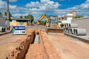 Obra de drenagem no Paraviana deve eliminar 40º ponto crítico de alagamento em Boa Vista