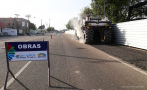 Infraestrutura - Prefeitura inicia obras de recapeamento da Avenida Ene Garcez