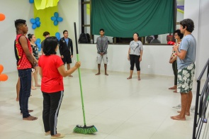 Programação cultural no Teatro Municipal diverte crianças e adultos