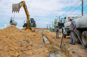 Prefeitura inicia novas obras de infraestrutura no bairro Aeroporto