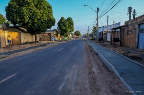 Jardim Primavera - Com obras de infraestrutura, casas e comércios estão mais valorizados
