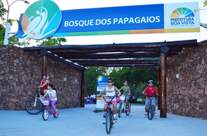 Depois da reforma: Prefeitura reabre portões do Bosque dos Papagaios com novos espaços