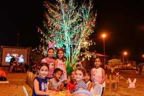 Igarapé Musical e Feirinha de Páscoa encantam famílias de Boa Vista na Praça do Mirandinha