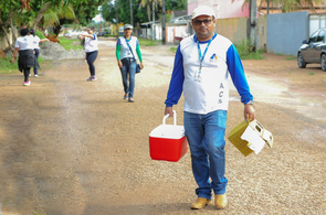 Sarampo - Prefeitura encerra vacinação nas casas nesta sexta-feira, mas continua nos postos
