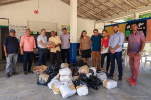 Servidor de Valor - Prefeitura entrega mais de 3.500 kg de alimentos arrecadados durante o carnaval  