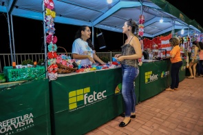Feirinha de Artesanato e Gastronomia esta de volta com nova estrutura