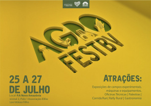 Convite - Agrofest2019 inicia nesta quinta-feira com oficinas, visitas a lavouras, corridas e negócios