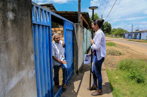 Regularização Fundiária:  Emhur faz georreferenciamento de propriedades no Santa Tereza