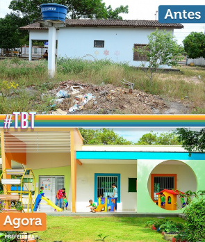  Educação: de salas pequenas e antigas a estruturas modernas, amplas e lúdicas