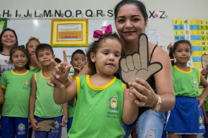 Balduino Wottrich  - Escola de Boa Vista promove oficinas de Libras para alunos e servidores