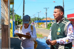 Agentes de combate às endemias - Profissionais atuam diariamente nos bairros de Boa Vista na prevenção de doenças transmitidas pelo Aedes Aegypti   