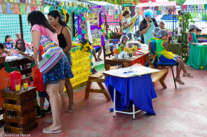 Feirinha Gastronômica - Alunos promovem mostra pedagógica com o tema alimentação saudável