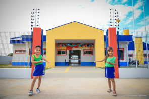 Convite - Prefeita Teresa Surita inaugura escola no bairro Nova Cidade nesta terça-feira, 3