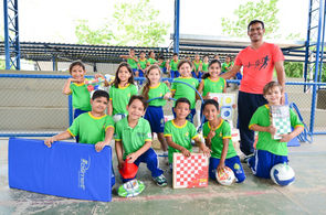 Escolas municipais recebem novos itens esportivos para dinamizar as aulas de Educação Física