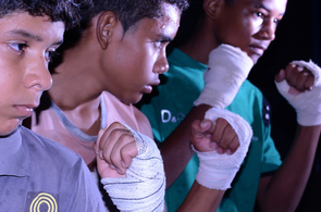   Alunos da Escolinha da Vila Olímpica participam de Torneio de Boxe
