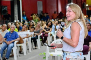 Mais de 250 moradores do Pintolandia participam de reunião no bairro sobre investimentos e primeira infância
