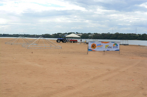 Praia Grande recebe estrutura para a final dos Jogos de Verão